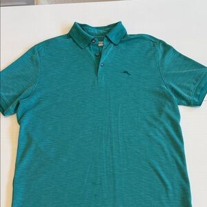 Tommy Bahama Teal Polo Shirt